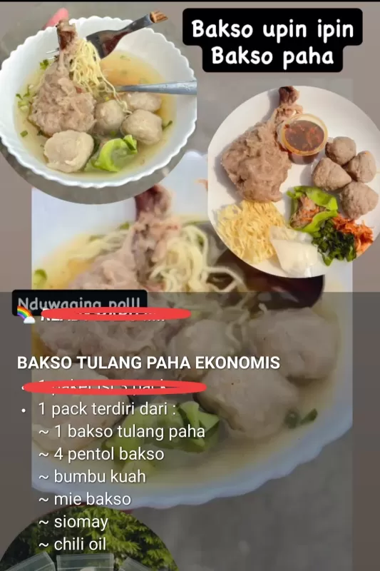 Bakso frozen upin ipin